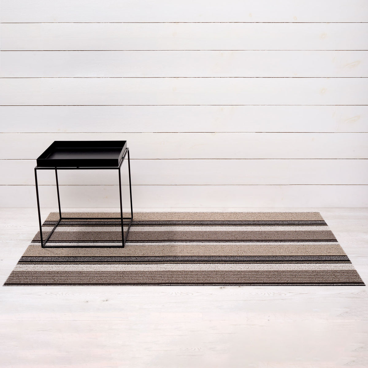 Pleat Stripe Shag Mats