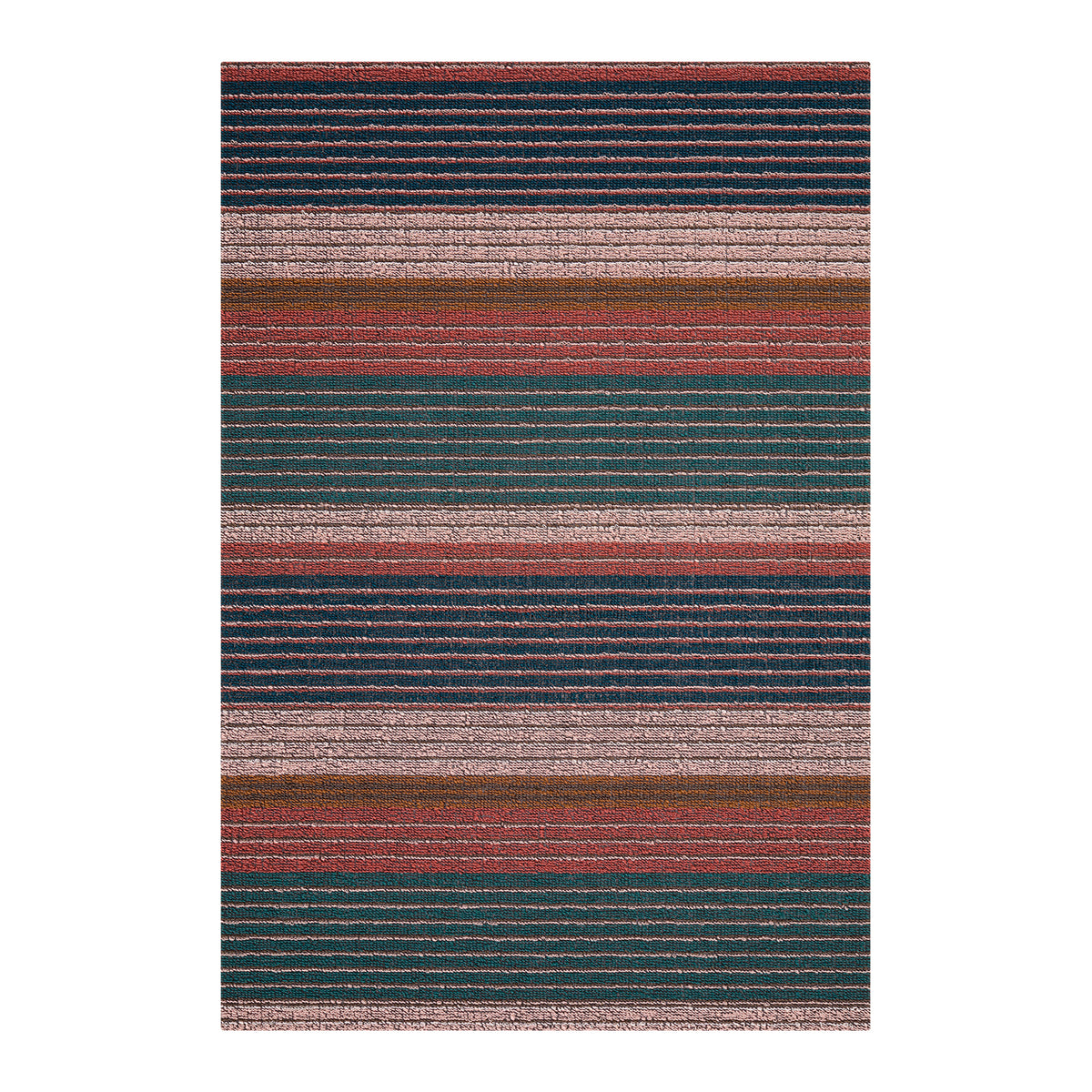 Pleat Stripe Shag Mats