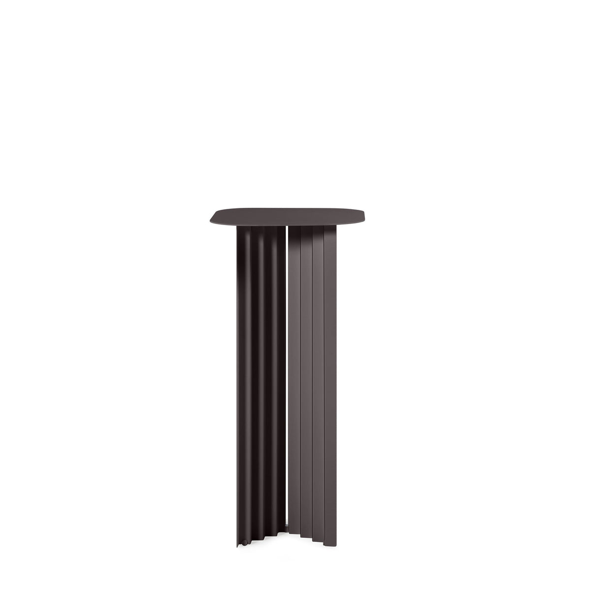 Plec Pedestal Steel Table