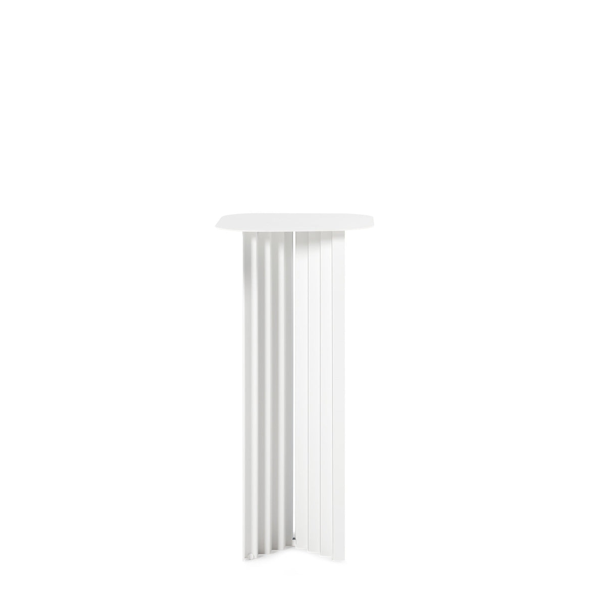Plec Pedestal Steel Table
