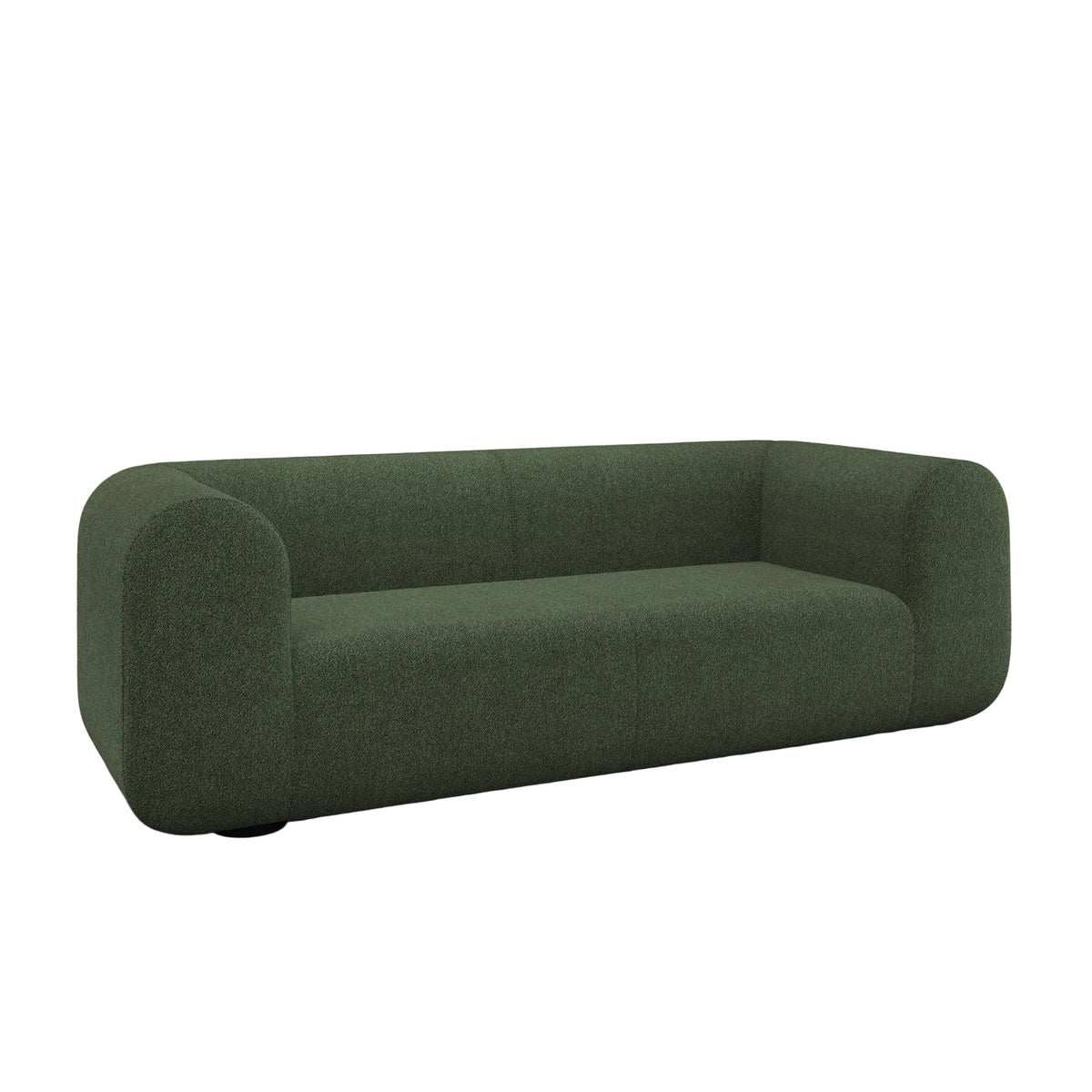 Plump 3-Seater Fixed Sofa