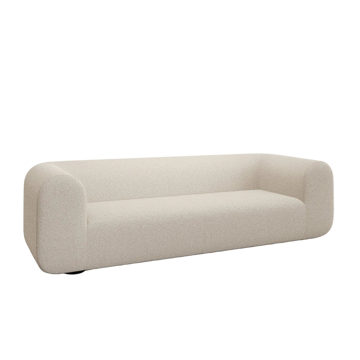 Plump 3-Seater Fixed Sofa