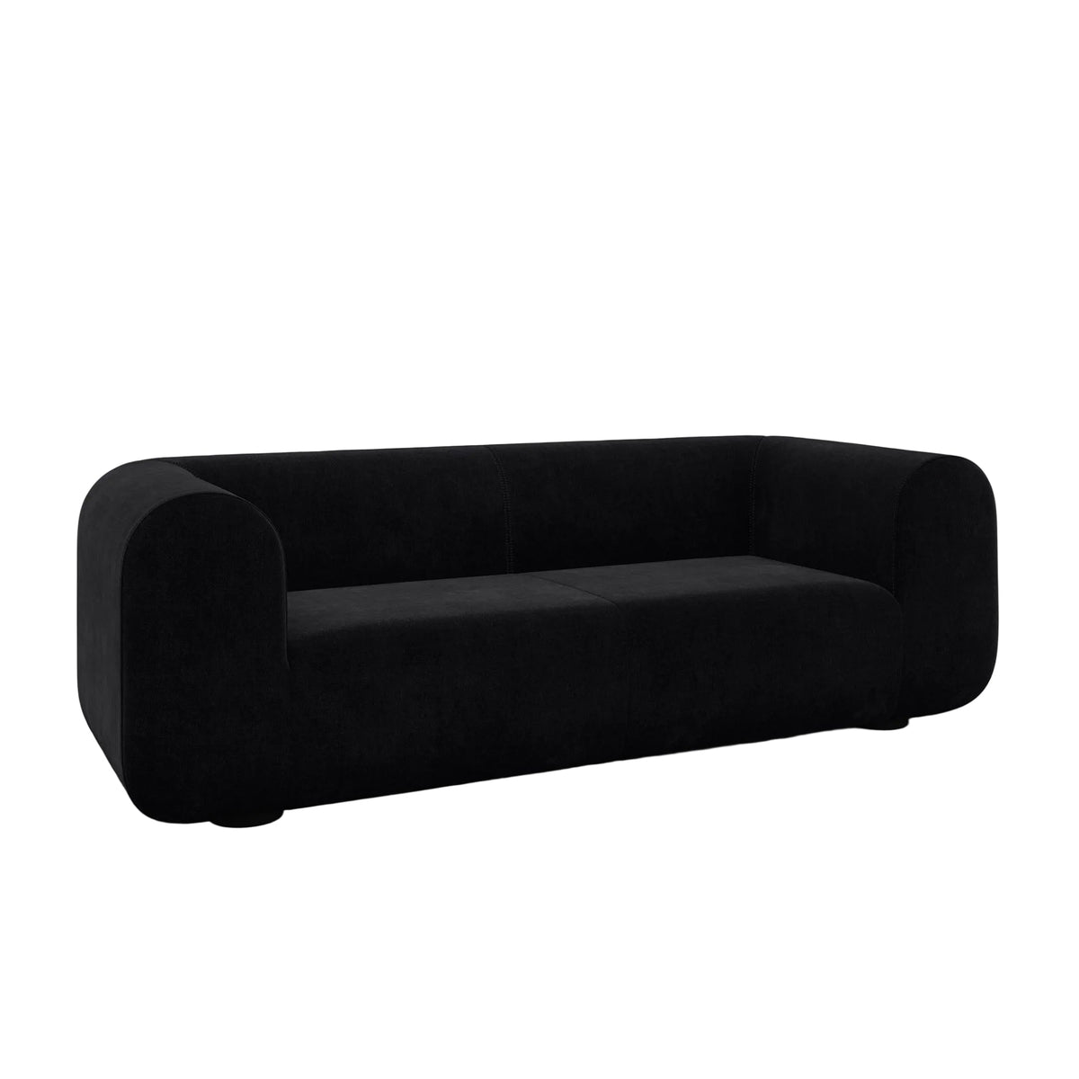 Plump 3-Seater Fixed Sofa