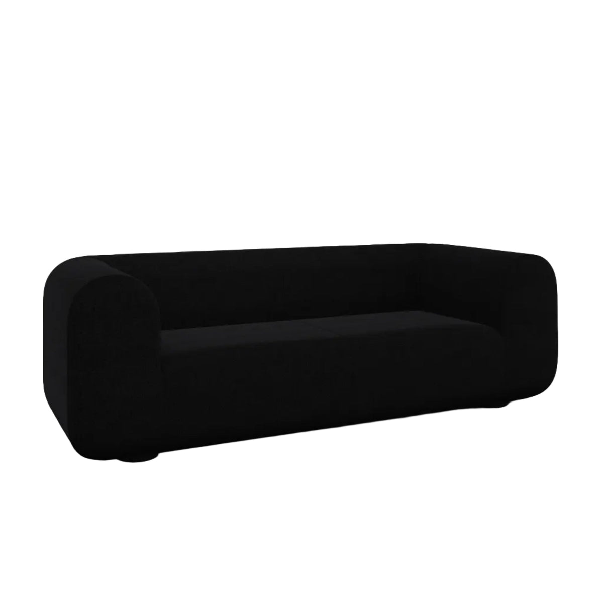 Plump 3-Seater Fixed Sofa