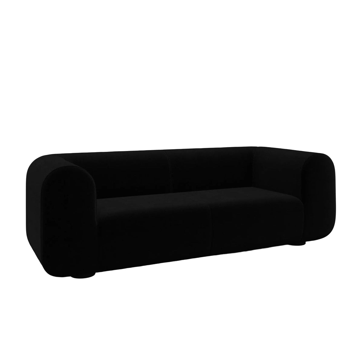 Plump 3-Seater Fixed Sofa