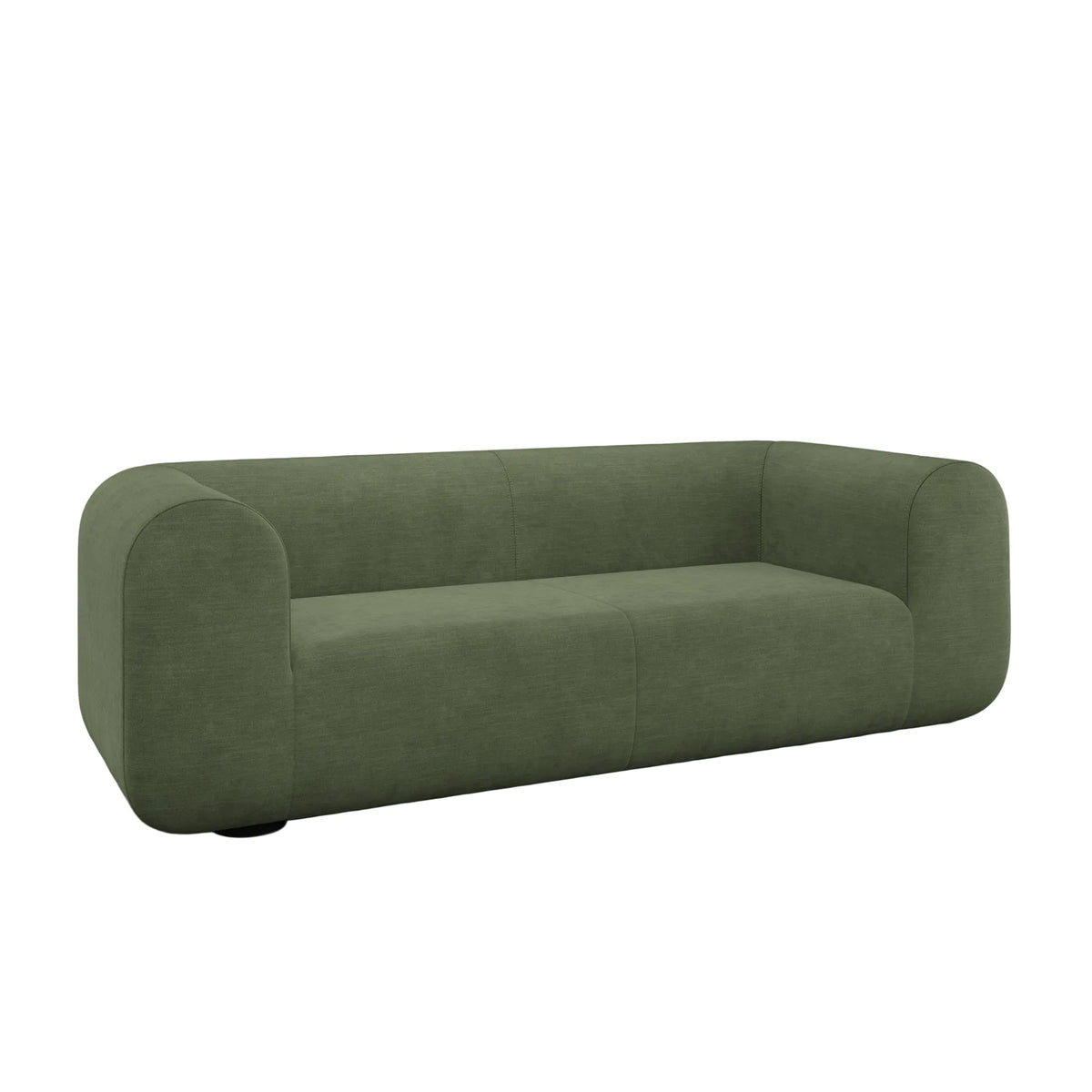 Plump 3-Seater Fixed Sofa
