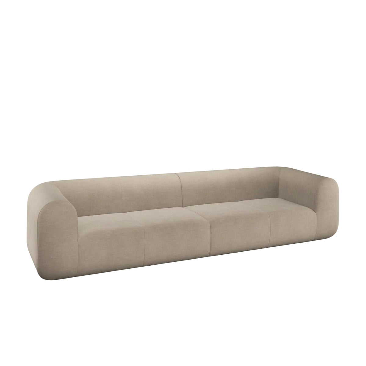 Plump Wide 4-Seater Modular Sofa