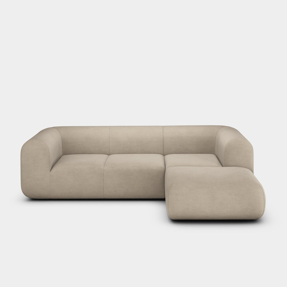 Plump Right Chaise Longue Modular Sofa