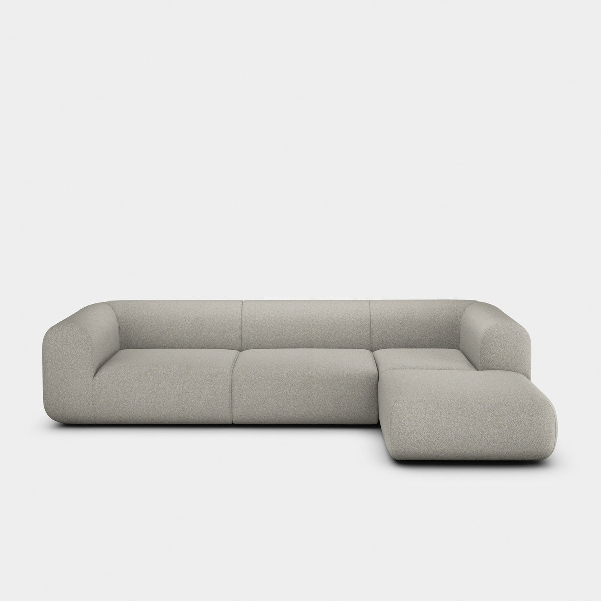 Plump Left Arm & Right Facing Chaise Longue Modular Sofa