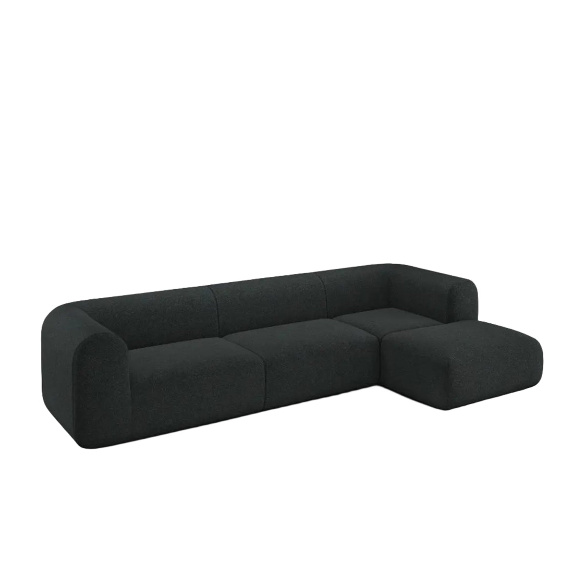 Plump Left Arm & Right Facing Chaise Longue Modular Sofa