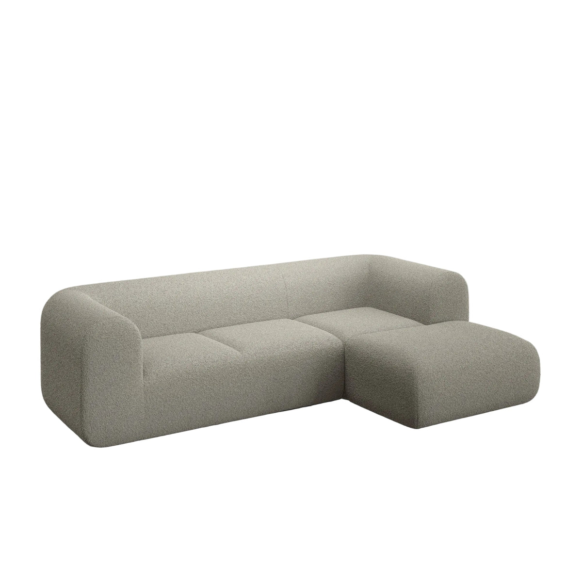 Plump Left Arm & Right Facing Chaise Longue Modular Sofa