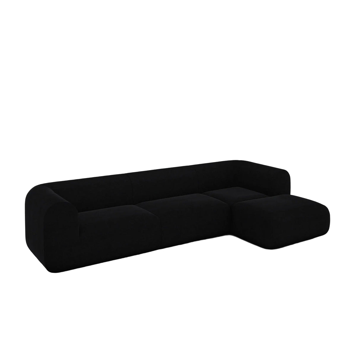 Plump Left Arm & Right Facing Chaise Longue Modular Sofa