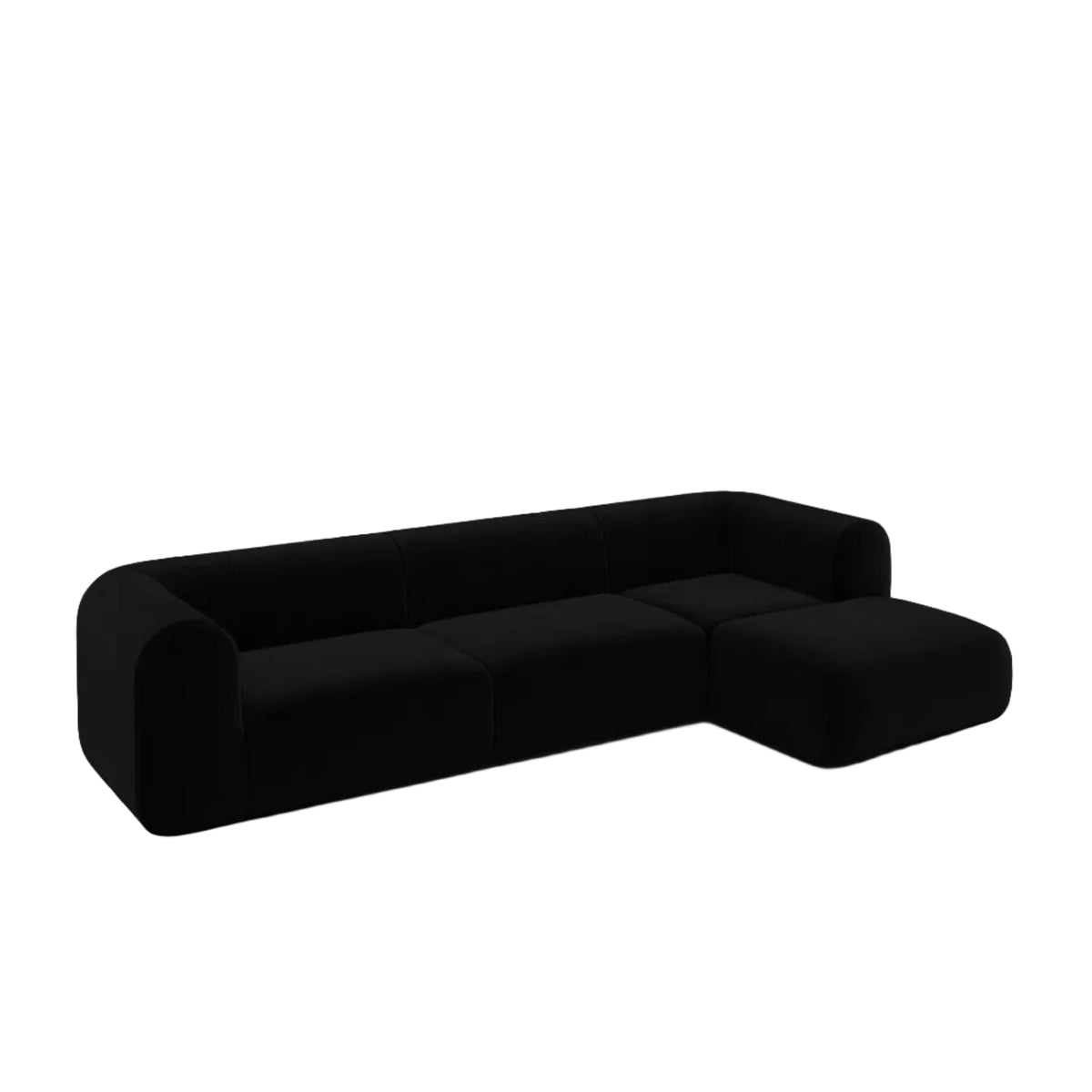 Plump Left Arm & Right Facing Chaise Longue Modular Sofa