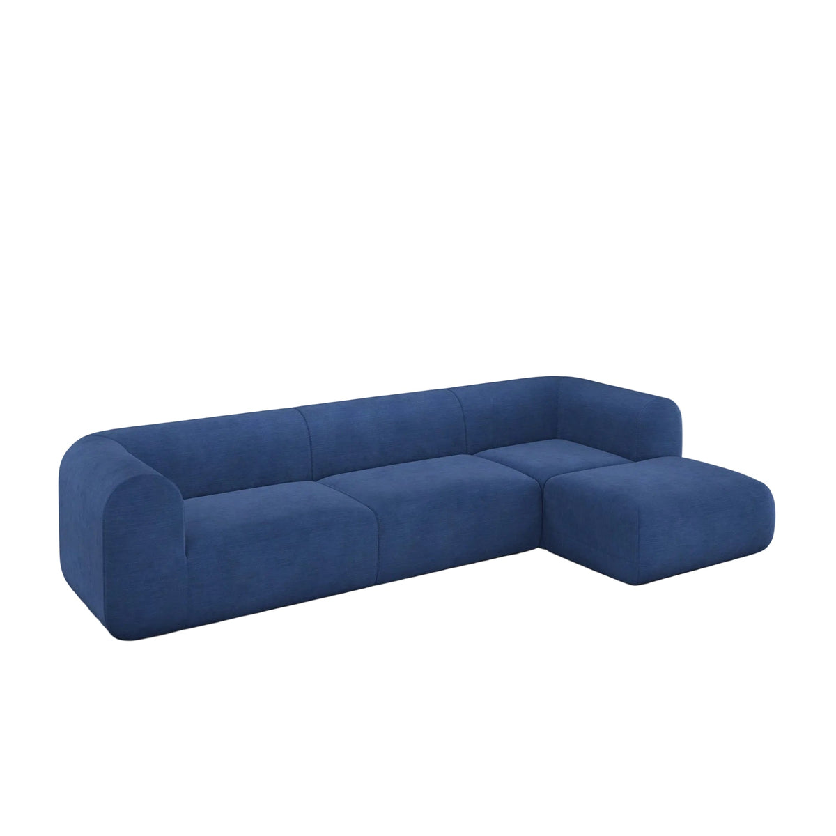 Plump Left Arm & Right Facing Chaise Longue Modular Sofa