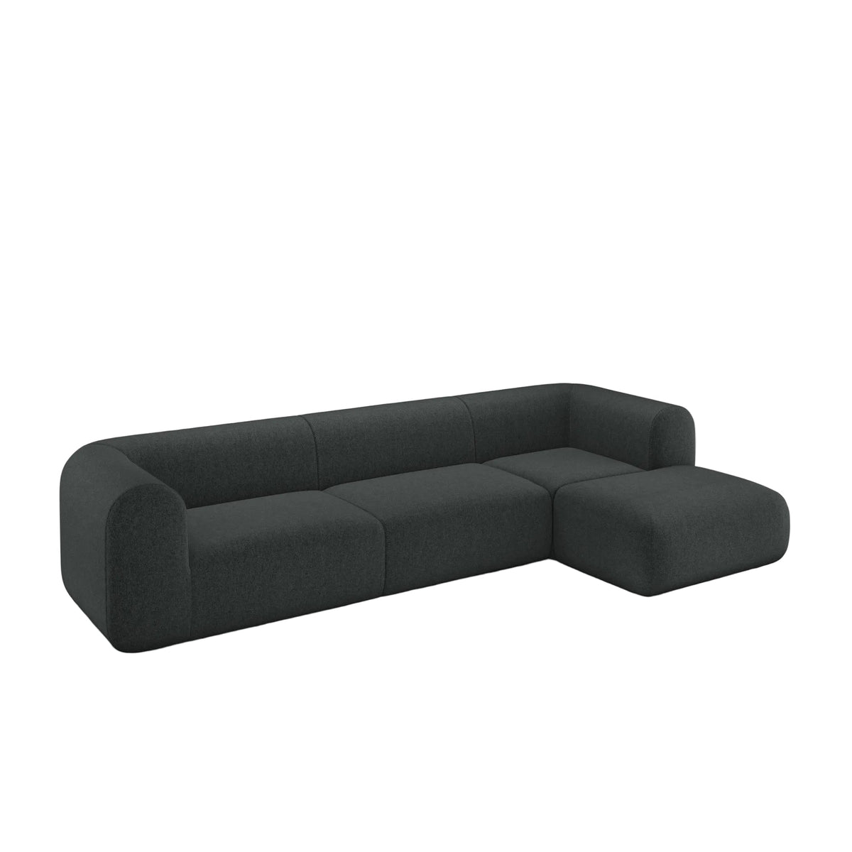 Plump Left Arm & Right Facing Chaise Longue Modular Sofa