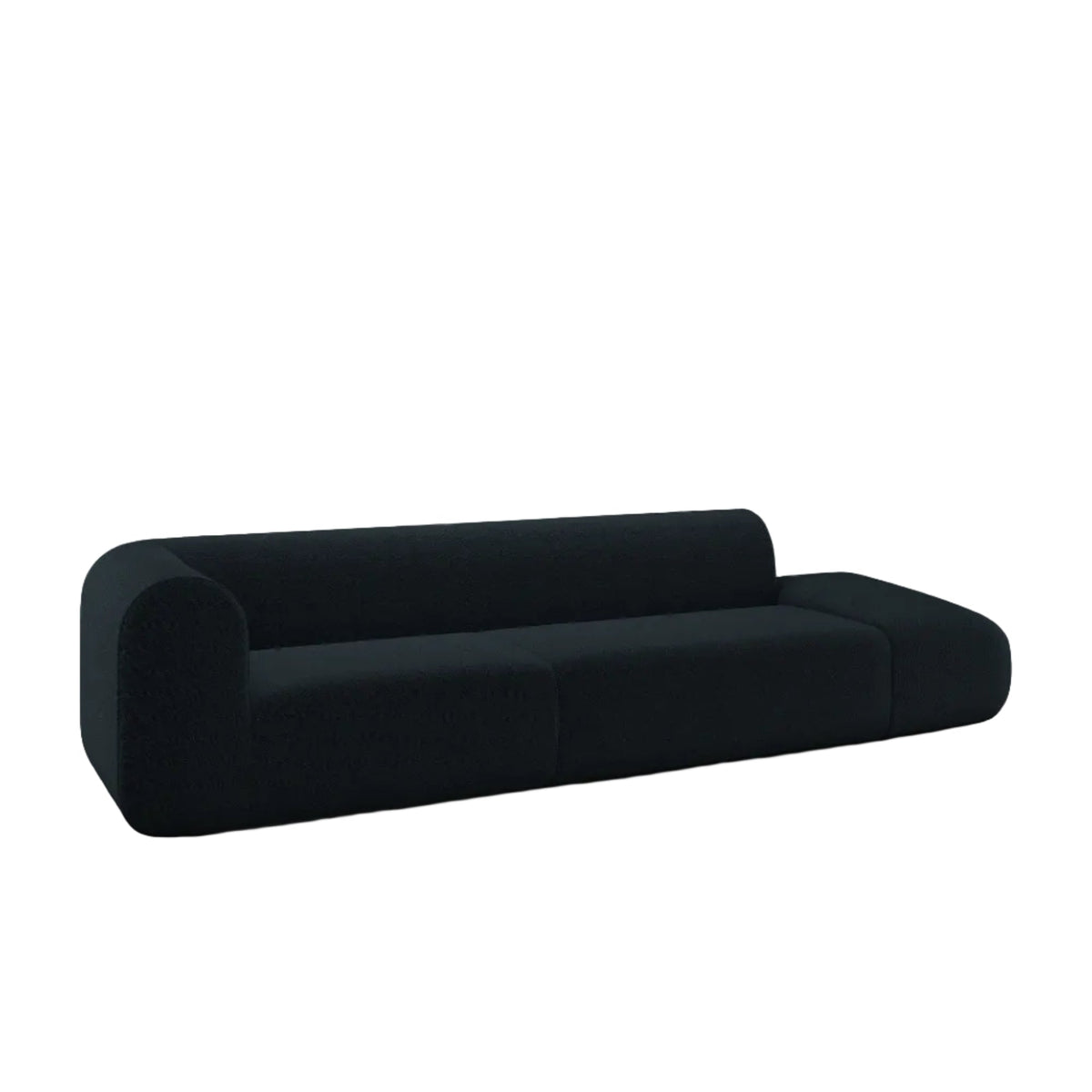 Plump Left Arm Facing Backrest Modular Sofa