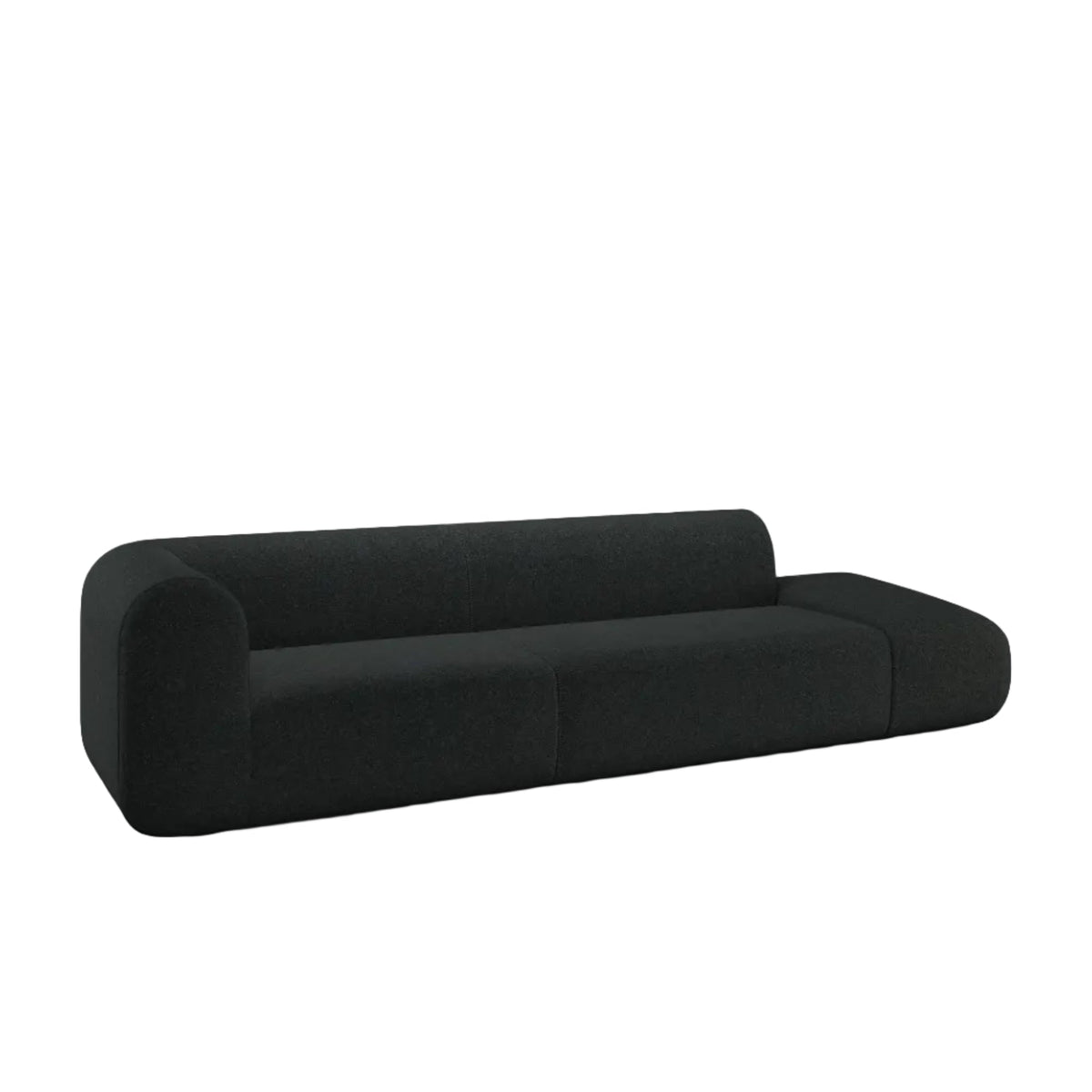 Plump Left Arm Facing Backrest Modular Sofa