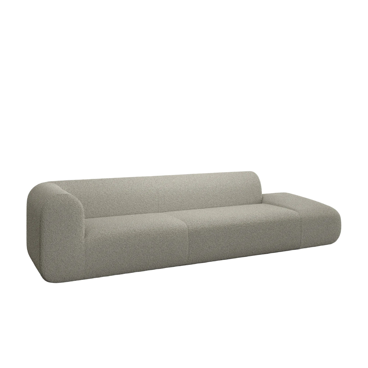 Plump Left Arm Facing Backrest Modular Sofa
