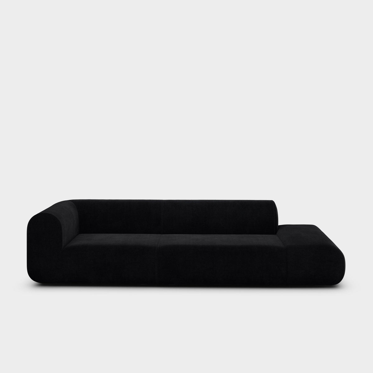 Plump Left Arm Facing Backrest Modular Sofa