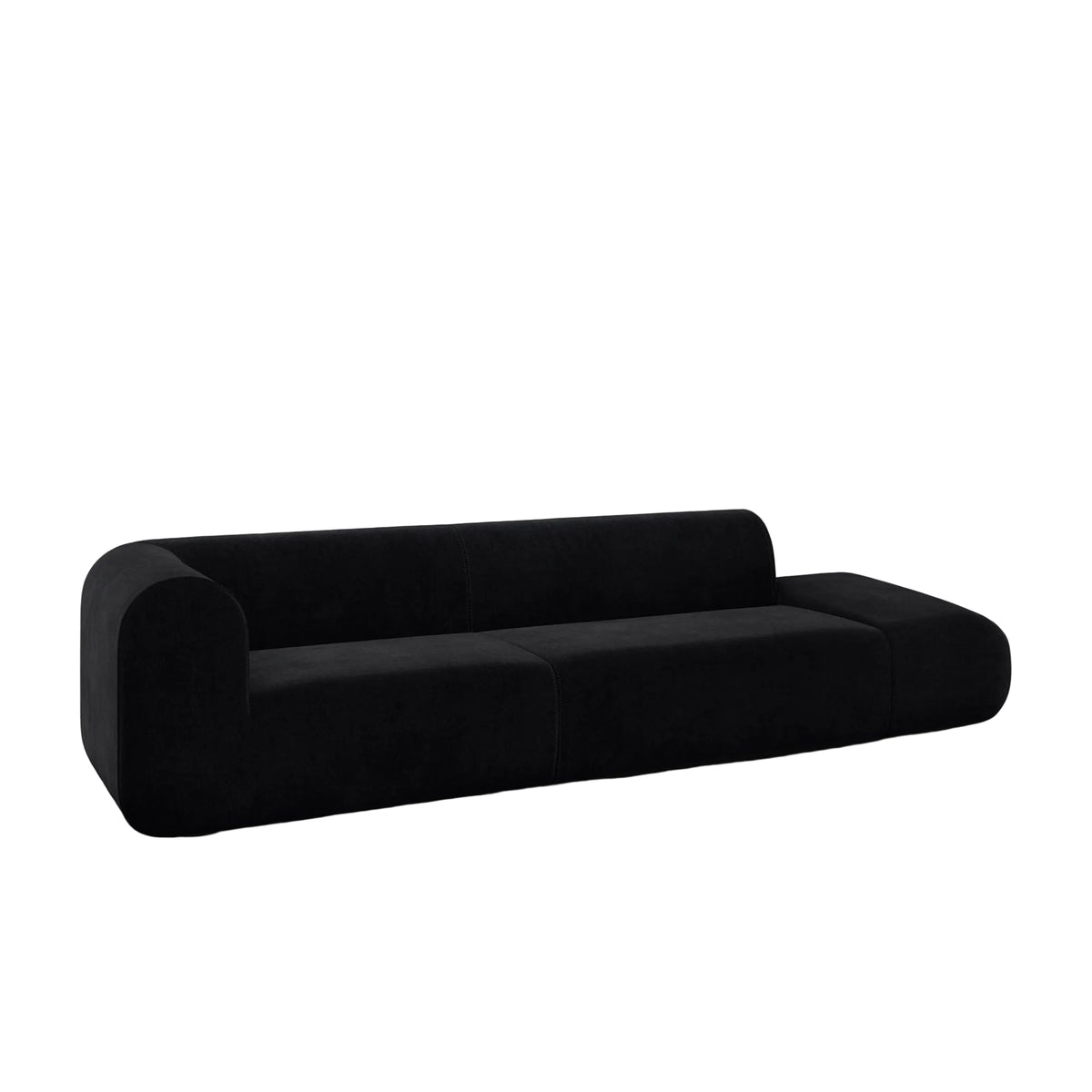Plump Left Arm Facing Backrest Modular Sofa