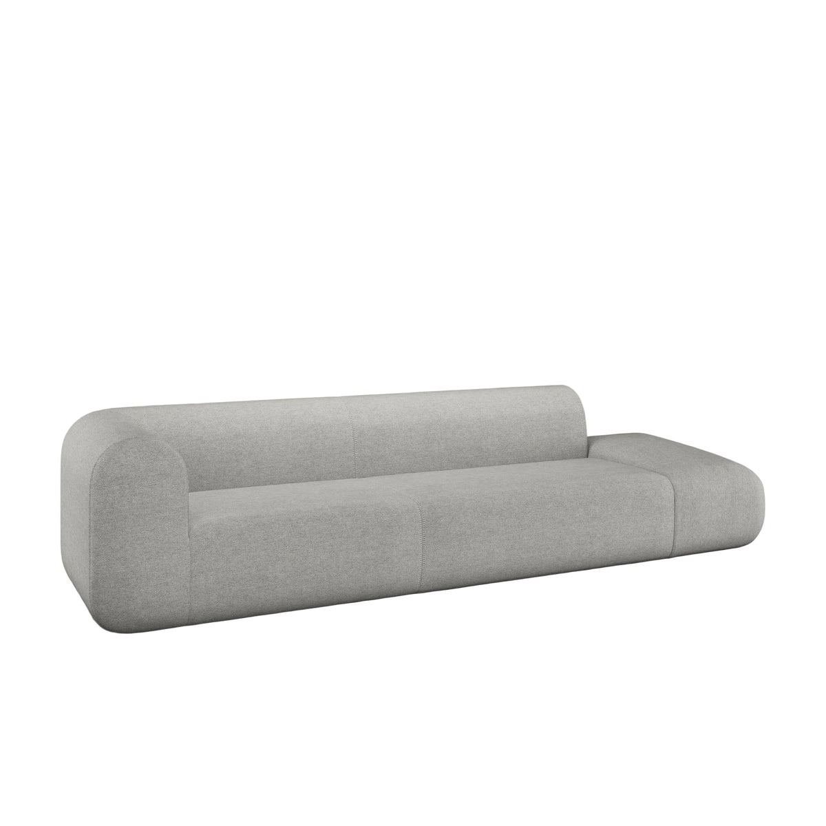 Plump Left Arm Facing Backrest Modular Sofa