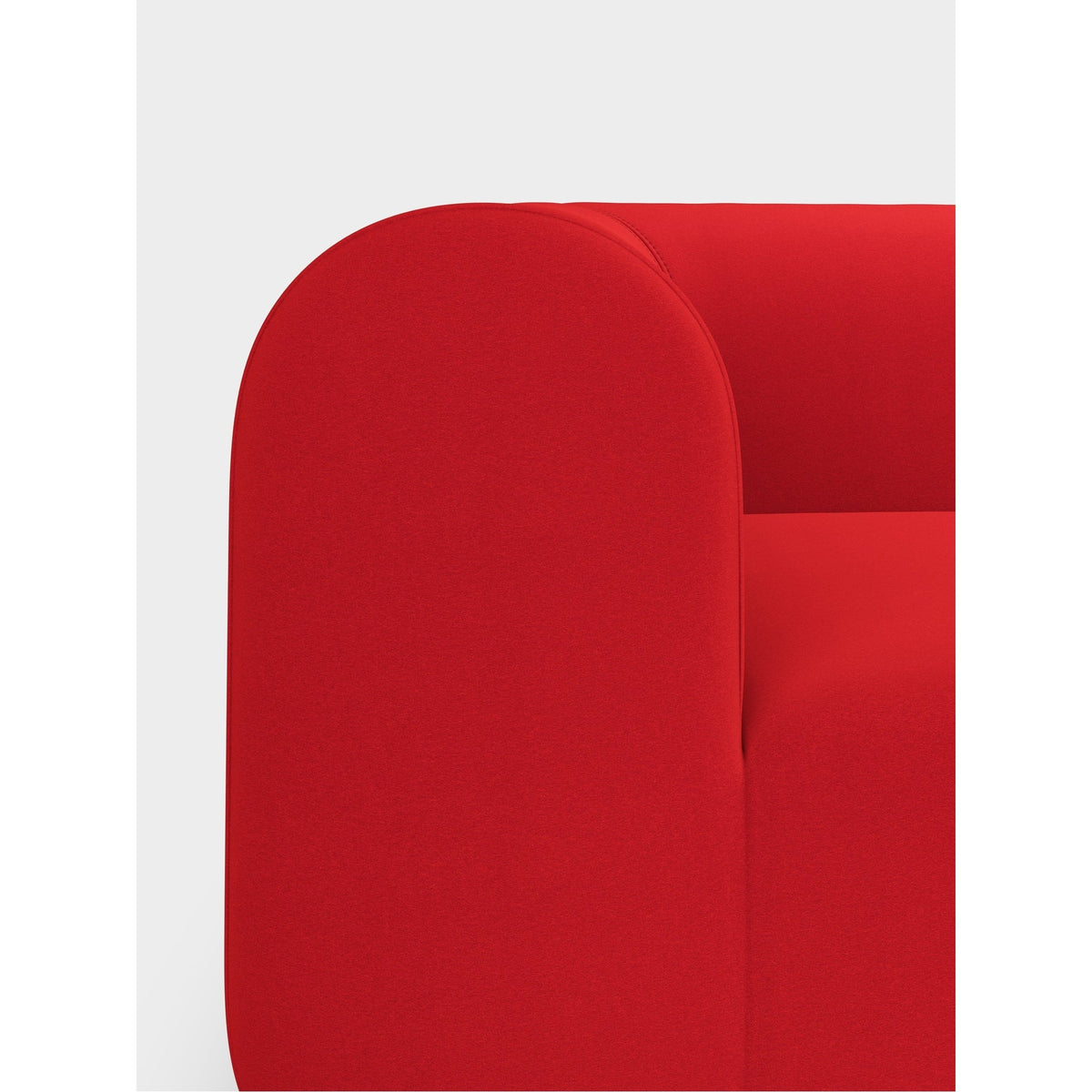 Plump Left Arm Facing Backrest Modular Sofa