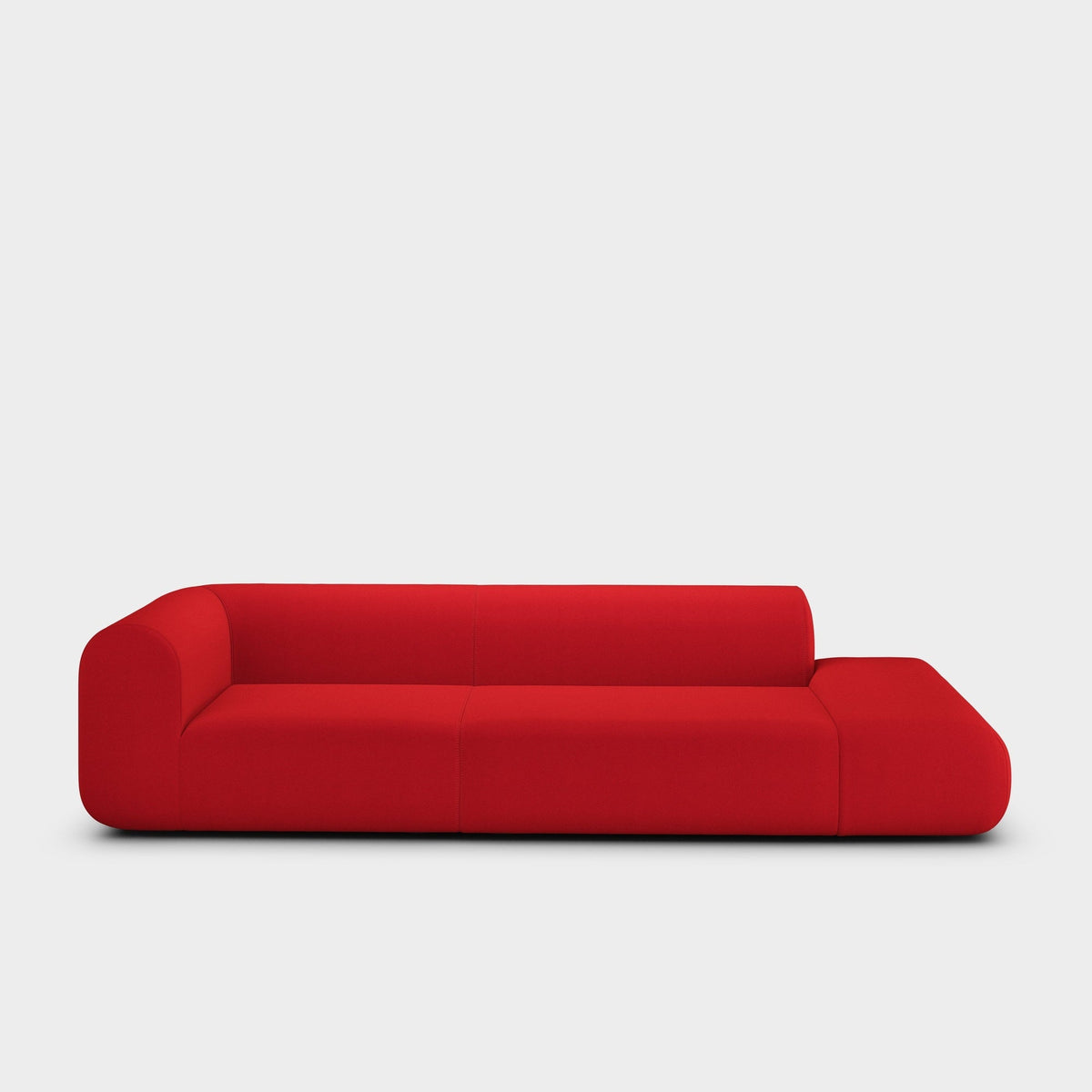 Plump Left Arm Facing Backrest Modular Sofa
