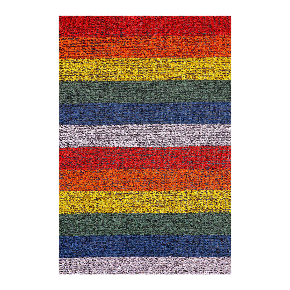 Pride Stripe Shag Mats