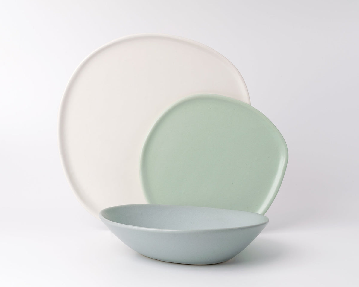 3 Piece Ripple Dinner Setting