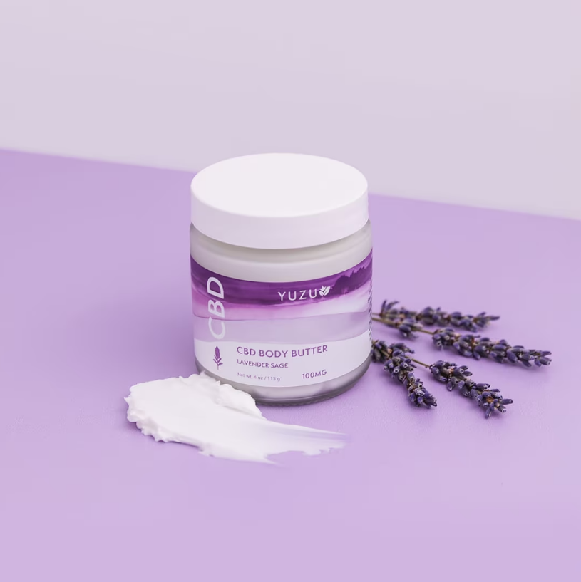 cbd body butter lavender