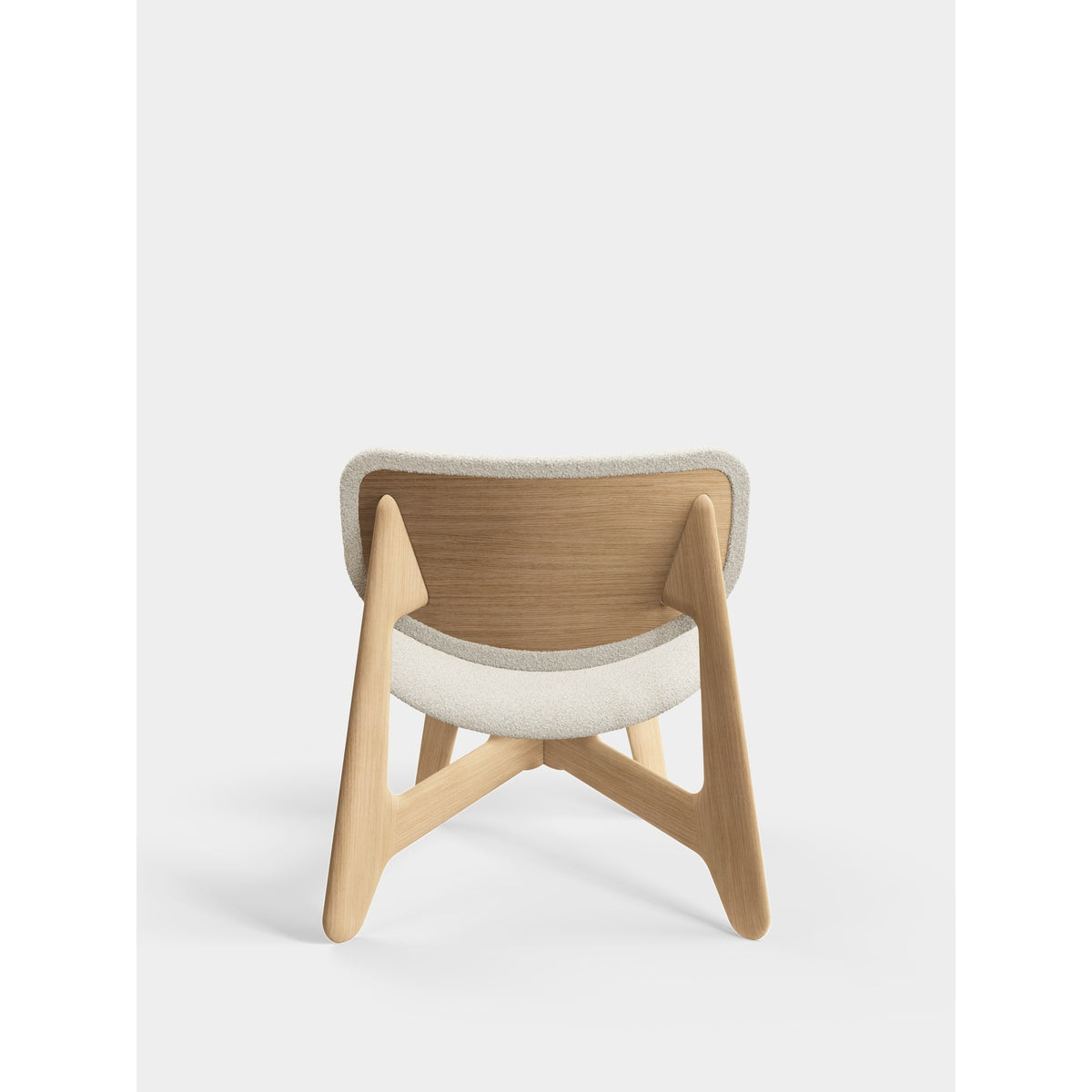 Slab Natural Wood Lounge Chair