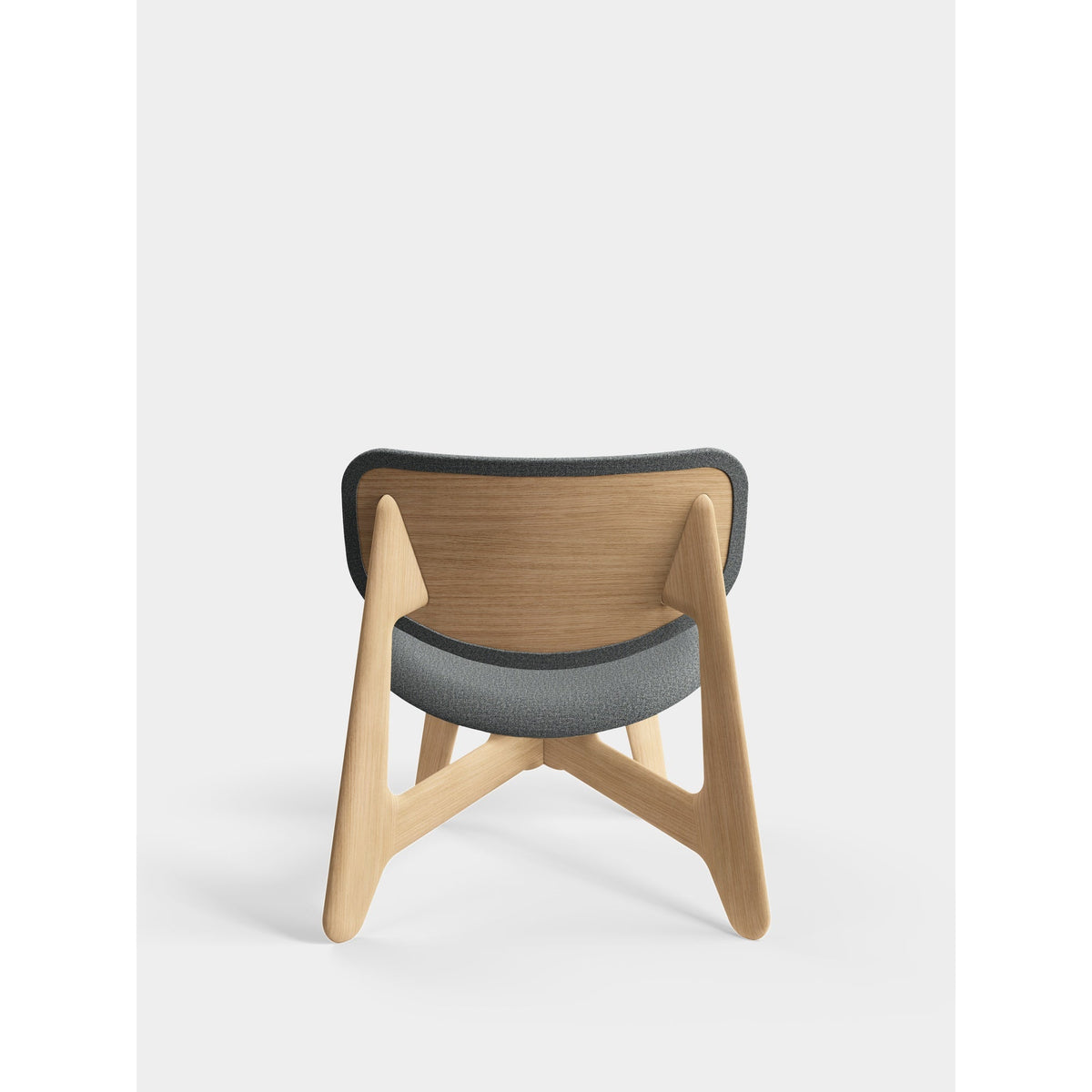 Slab Natural Wood Lounge Chair