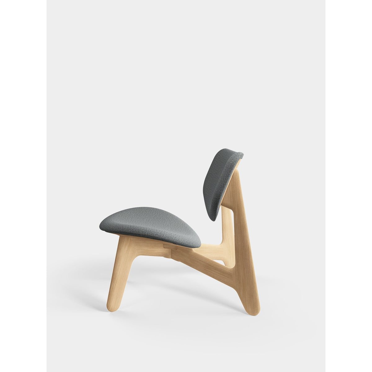 Slab Natural Wood Lounge Chair