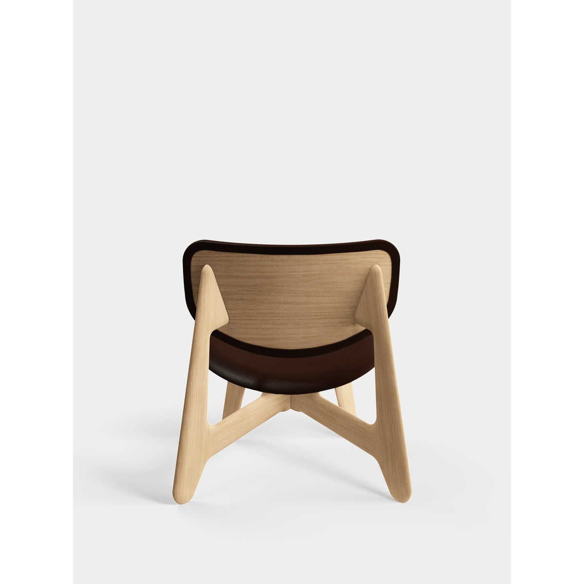 Slab Natural Wood Lounge Chair