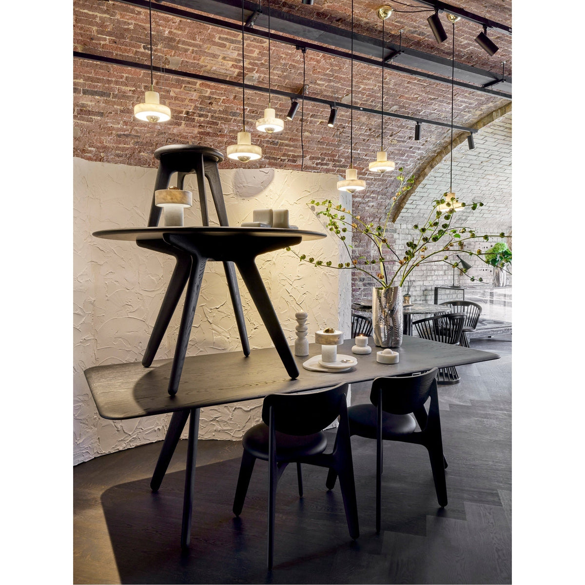 Slab Small Round Table