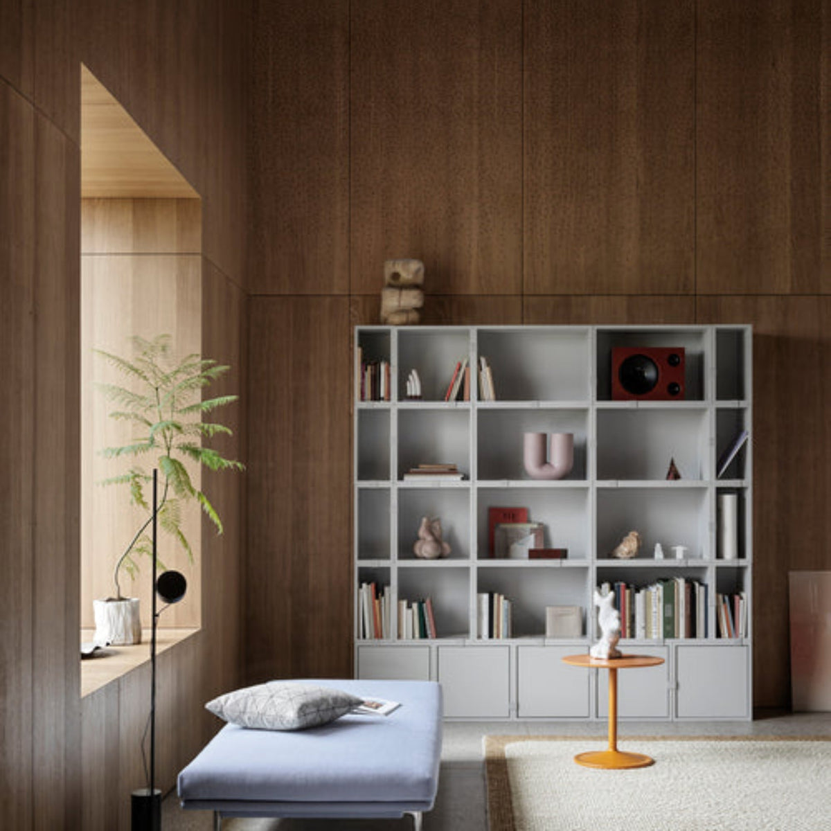 Stacked Storage System Bookshelves