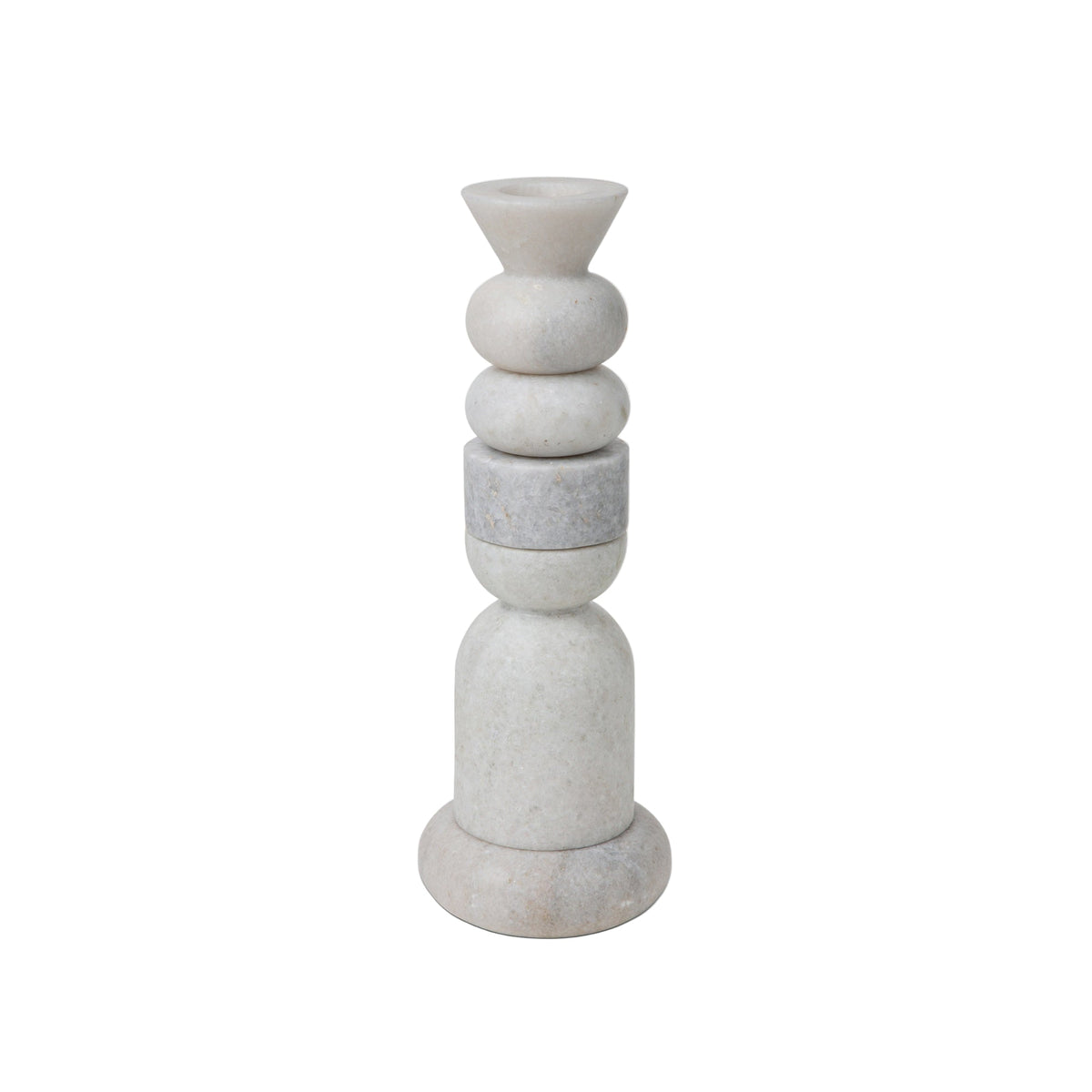 Stone Stacking Candleholder