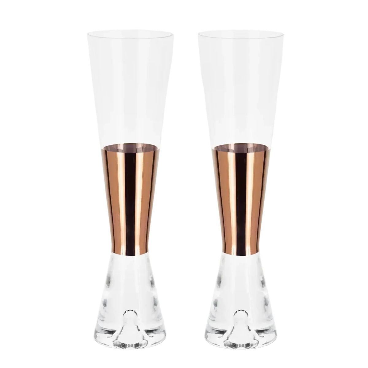 Tank Champagne Glasses Set