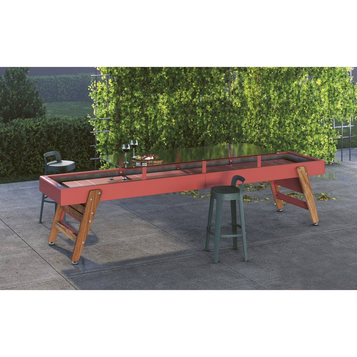 Track Shuffleboard Table | 14 Feet