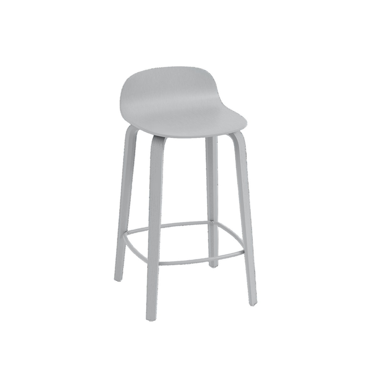 Visu Counter Stool Wood Base