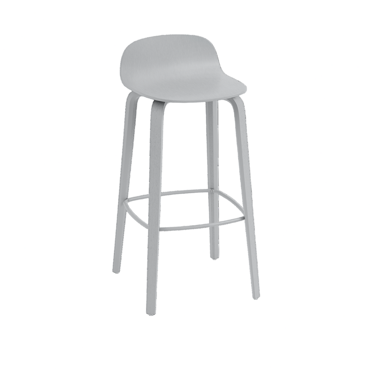 Visu Bar Stool Wood Base
