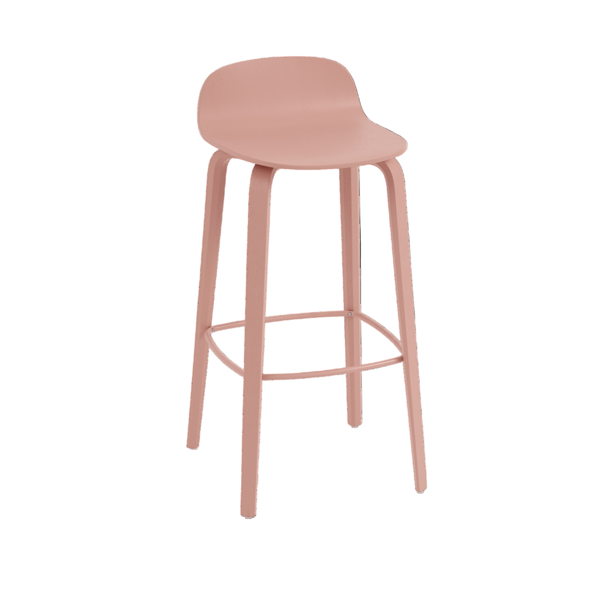 Visu Bar Stool Wood Base