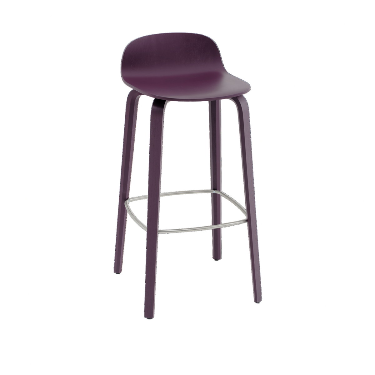 Visu Bar Stool Wood Base