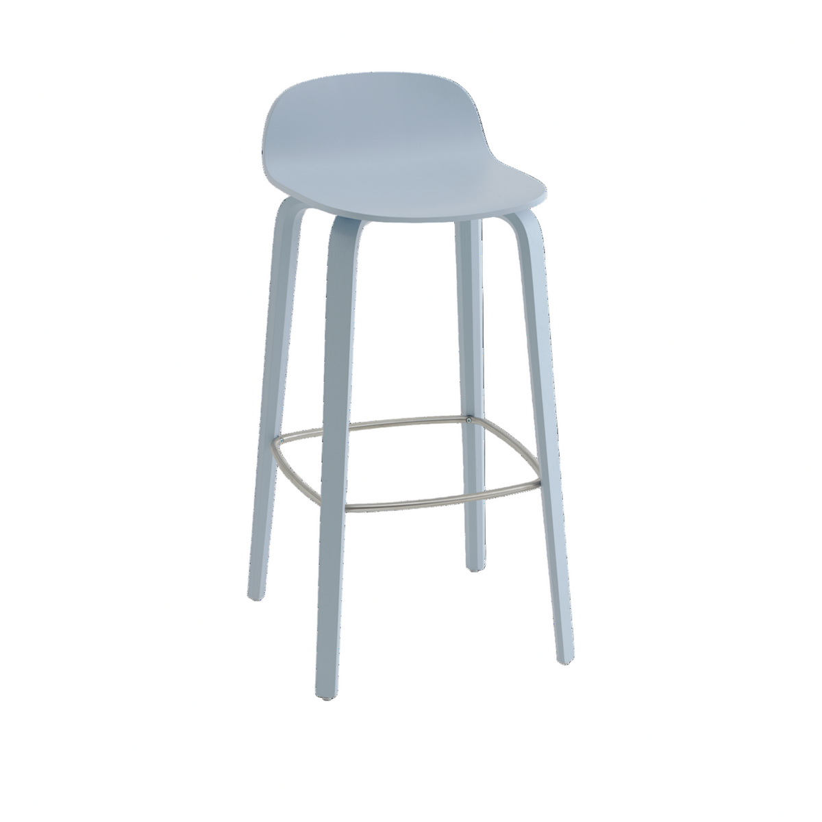 Visu Bar Stool Wood Base
