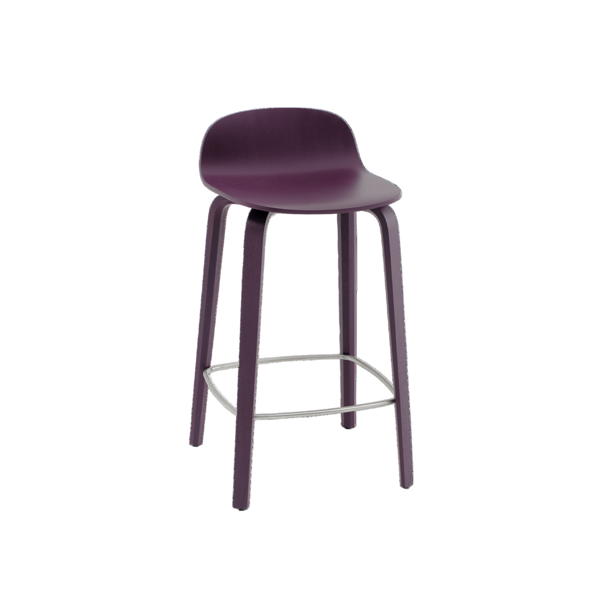 Visu Counter Stool Wood Base