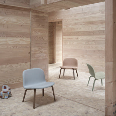 Visu Lounge Chair Wood Base
