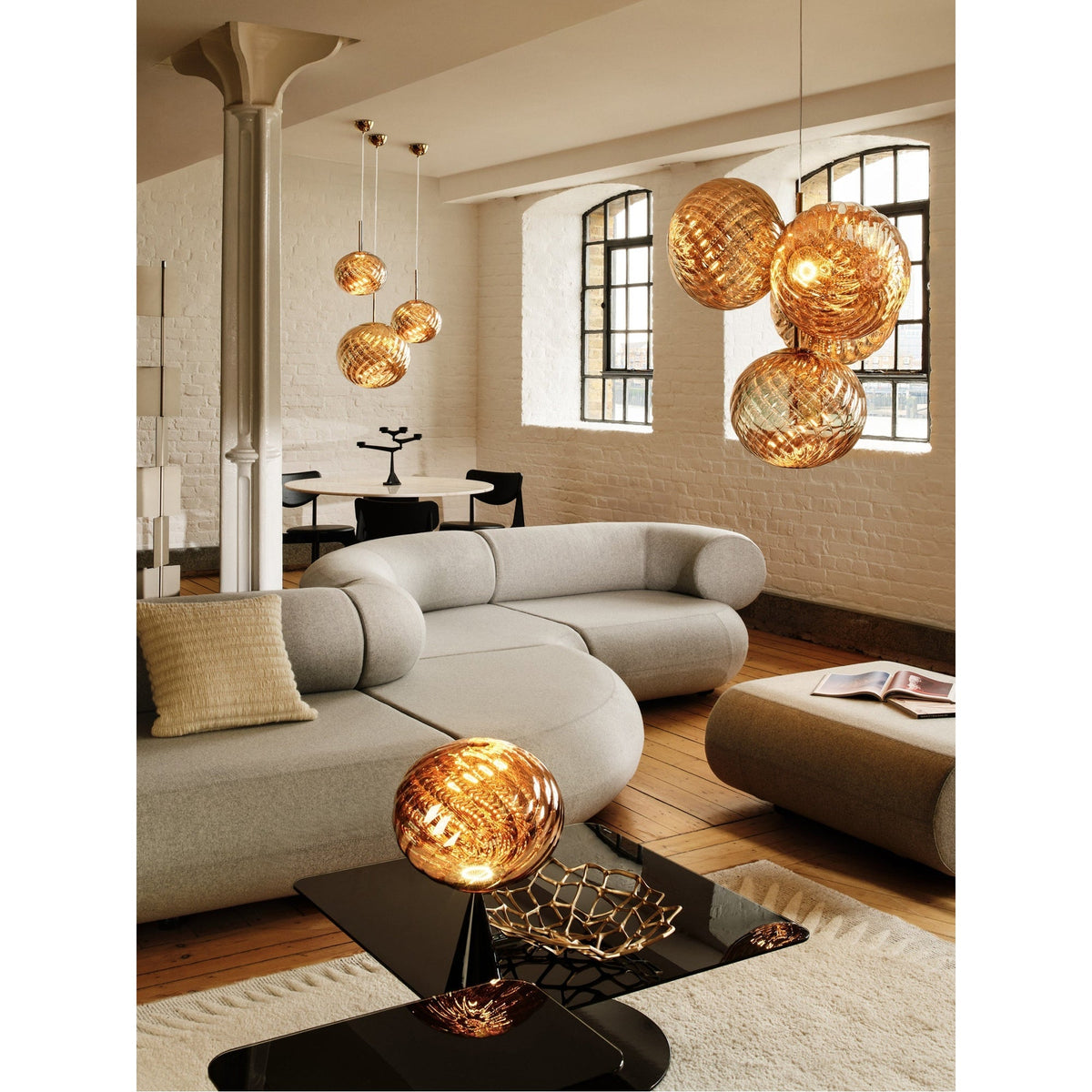 Whirl Small Chandelier