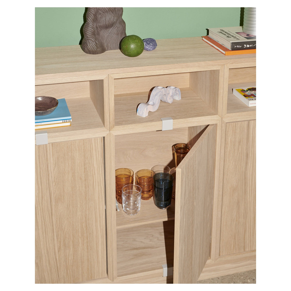 Stacked Storage System Modules W. Door