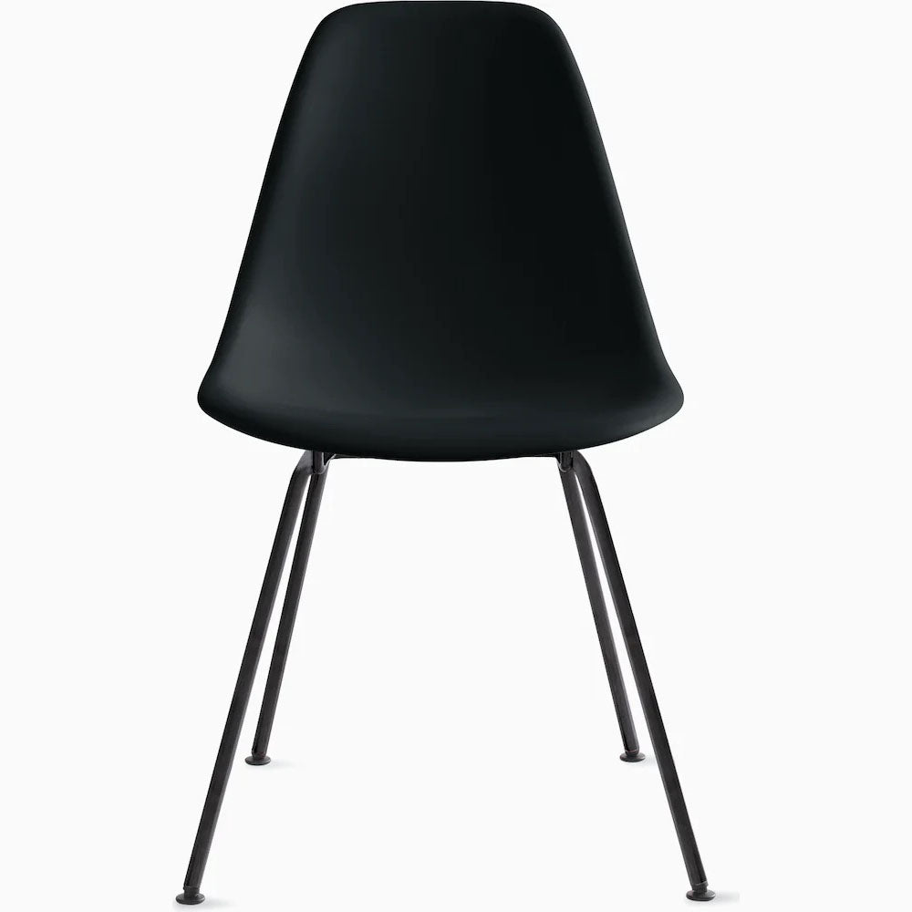 Eames Molded Plastic Side Chair Leg Base Grounded