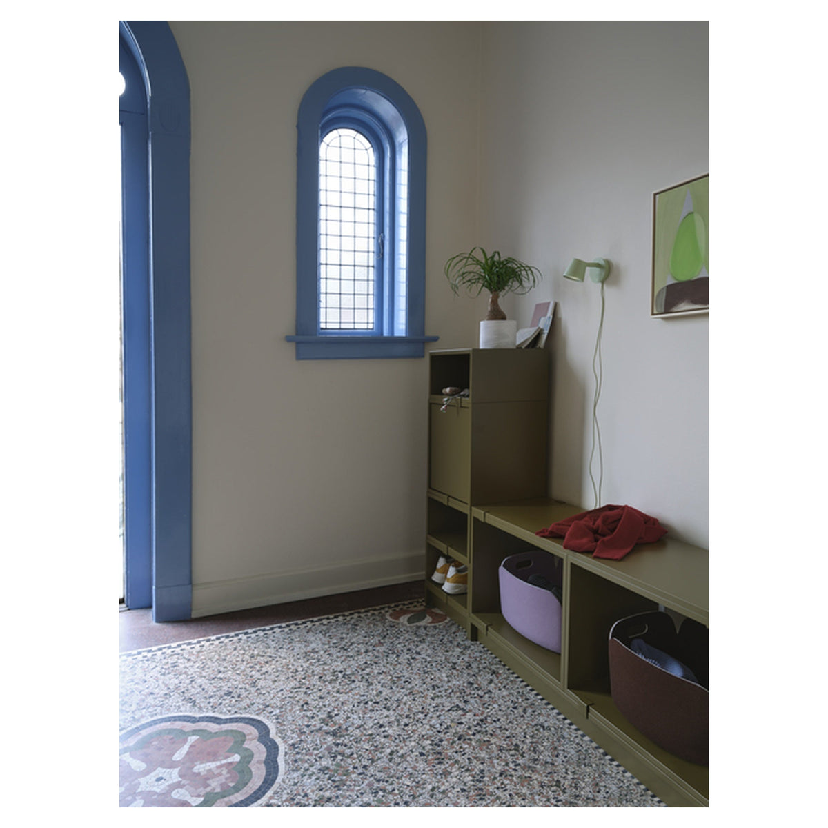 Stacked Storage System Hallway Storage